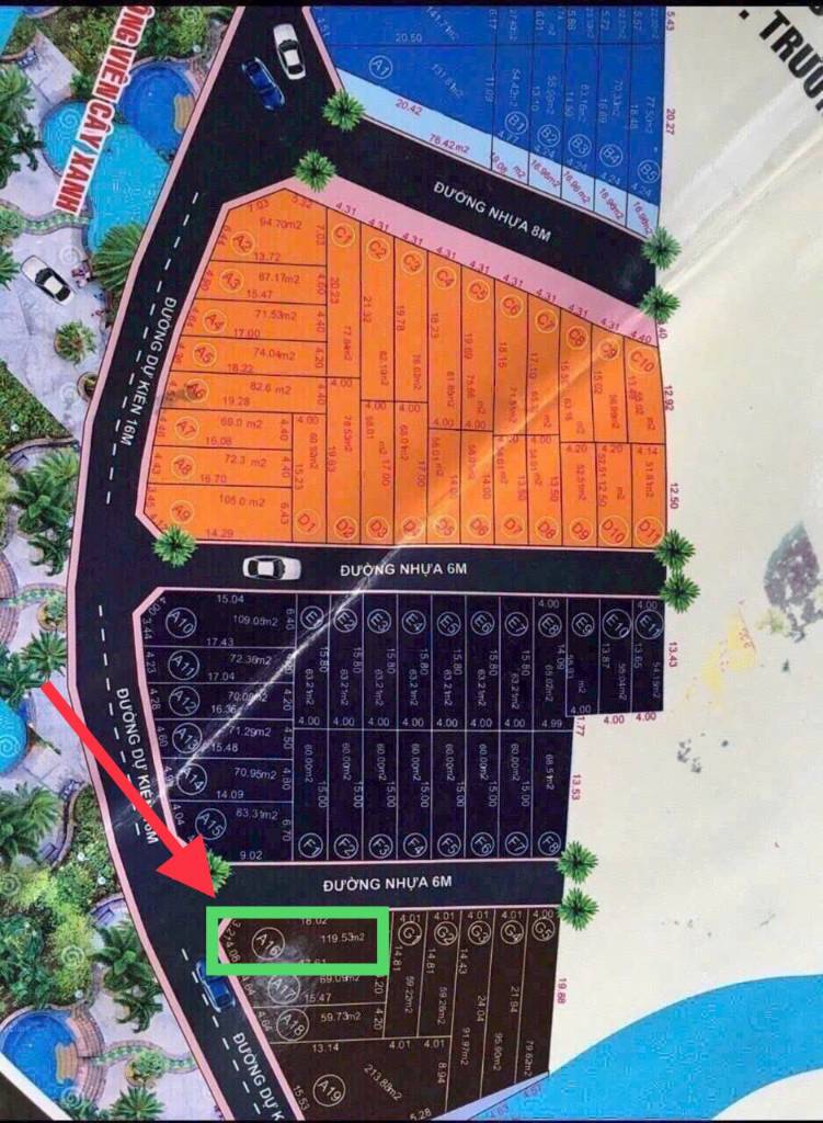 NỀN ĐẤT GÓC 2 MẶT TIỀN HẺM 53 ĐƯỜNG 8 LÒ LU - 6 TỶ/120M2